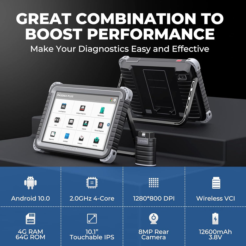 Bidirectional Scan Tool with 10.1-inch Screen J228067