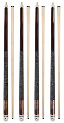 Set of 4 58" Pool Cue Sticks A292202
