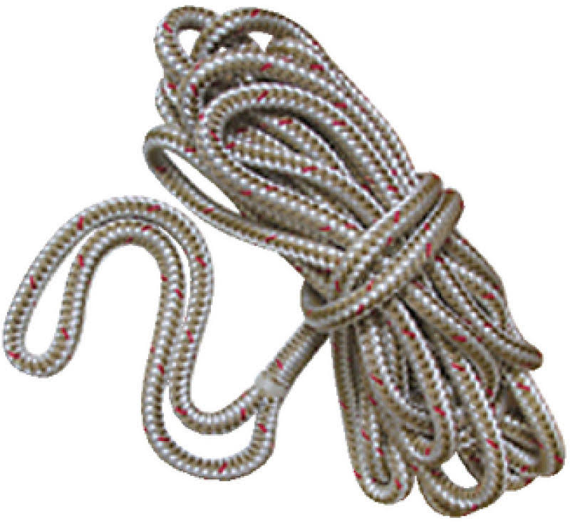5/8x22 x 40& White Double Braided Dockline N302460