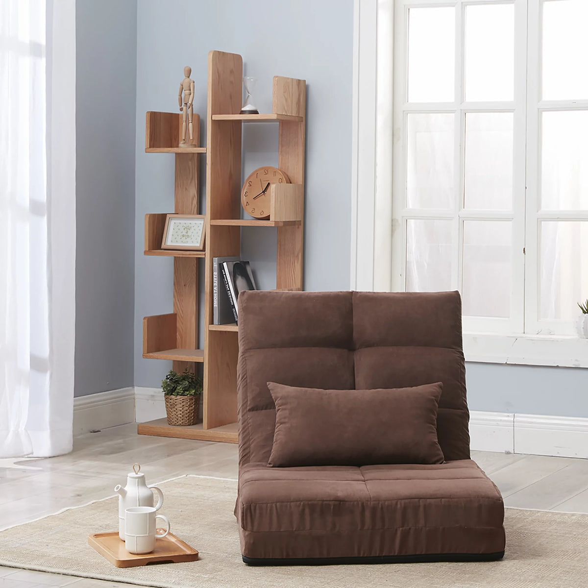Adjustable Convertible Sofa Bed with Pillow P1075