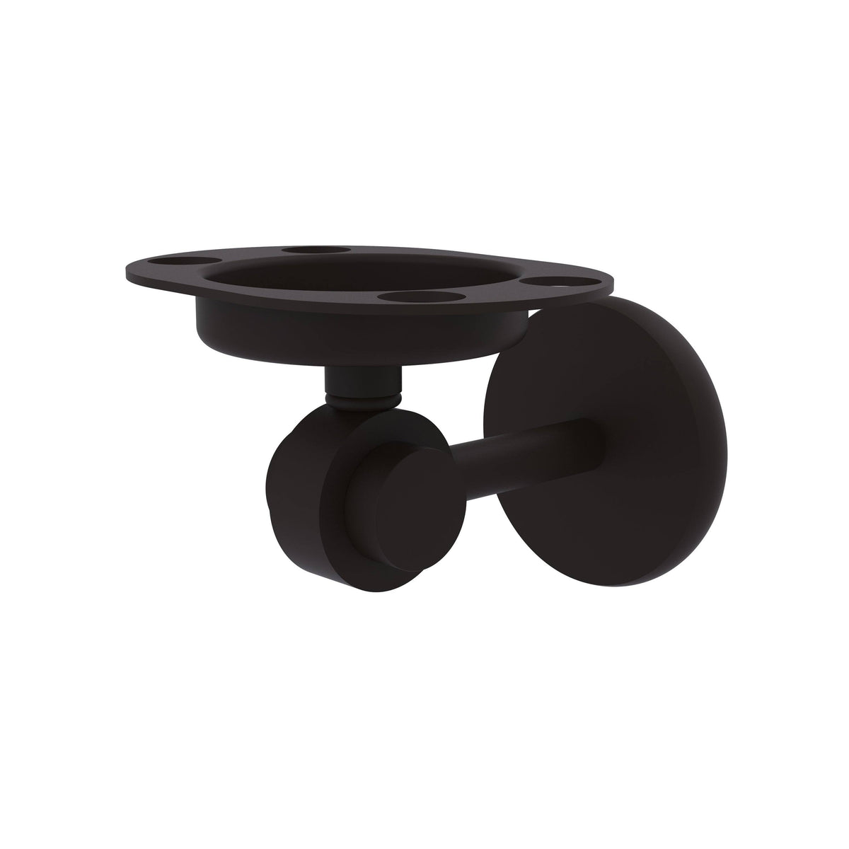 Matte Black Tumbler/Toothbrush Holder B251