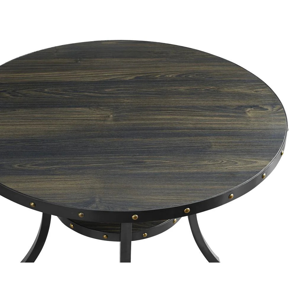 Round Melamine Wood Dining Table A61856