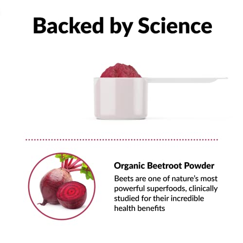 Organic Beetroot Powder Supplement, 90 Servings O67213