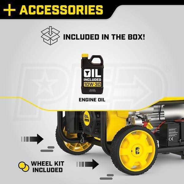 3650 Watt Electric Start Portable Generator with RV Outlet G974734
