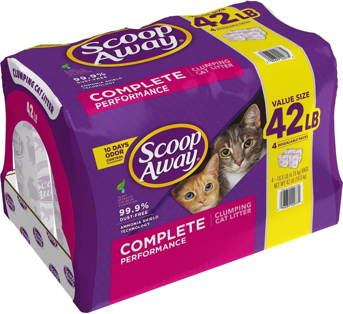 Fresh Scented Clumping Clay Cat Litter, 42 lb M946