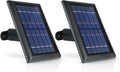 Black Solar Panel with Internal Battery 2-Pack P57590