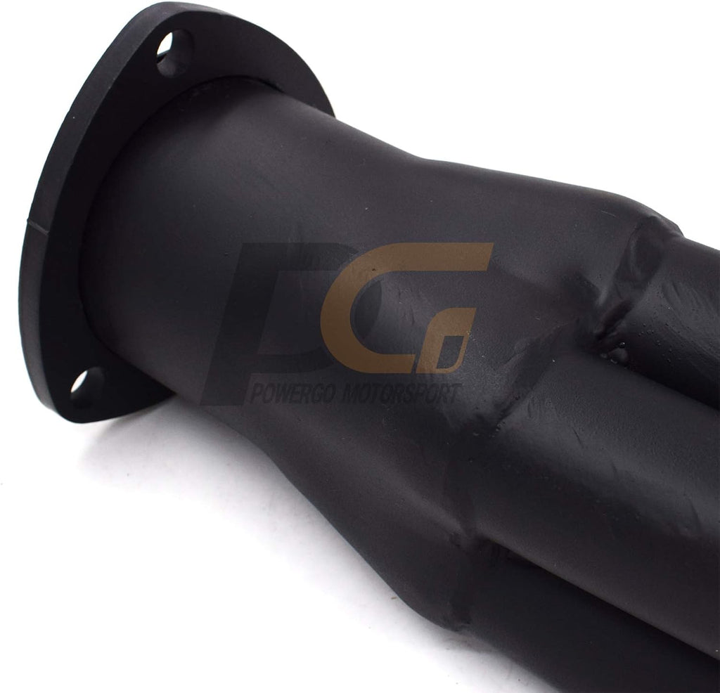 Exhaust Headers 1-5/8 in. Mild Steel Hi-temp Black Paint V8 G2825