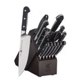 16 Pc Knife Set with Walnut Block K73122
