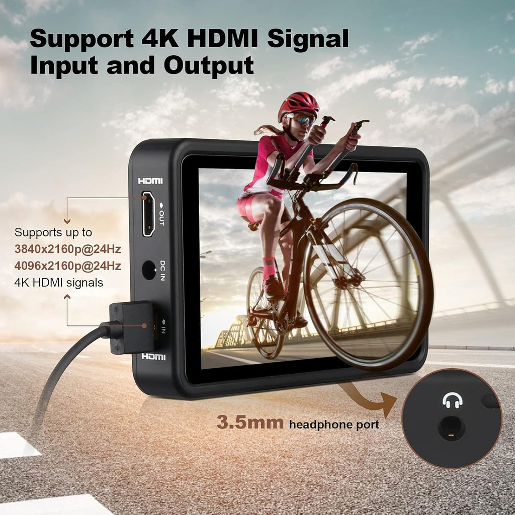 5.5 inch Touch Screen Camera Monitor with HDR E789