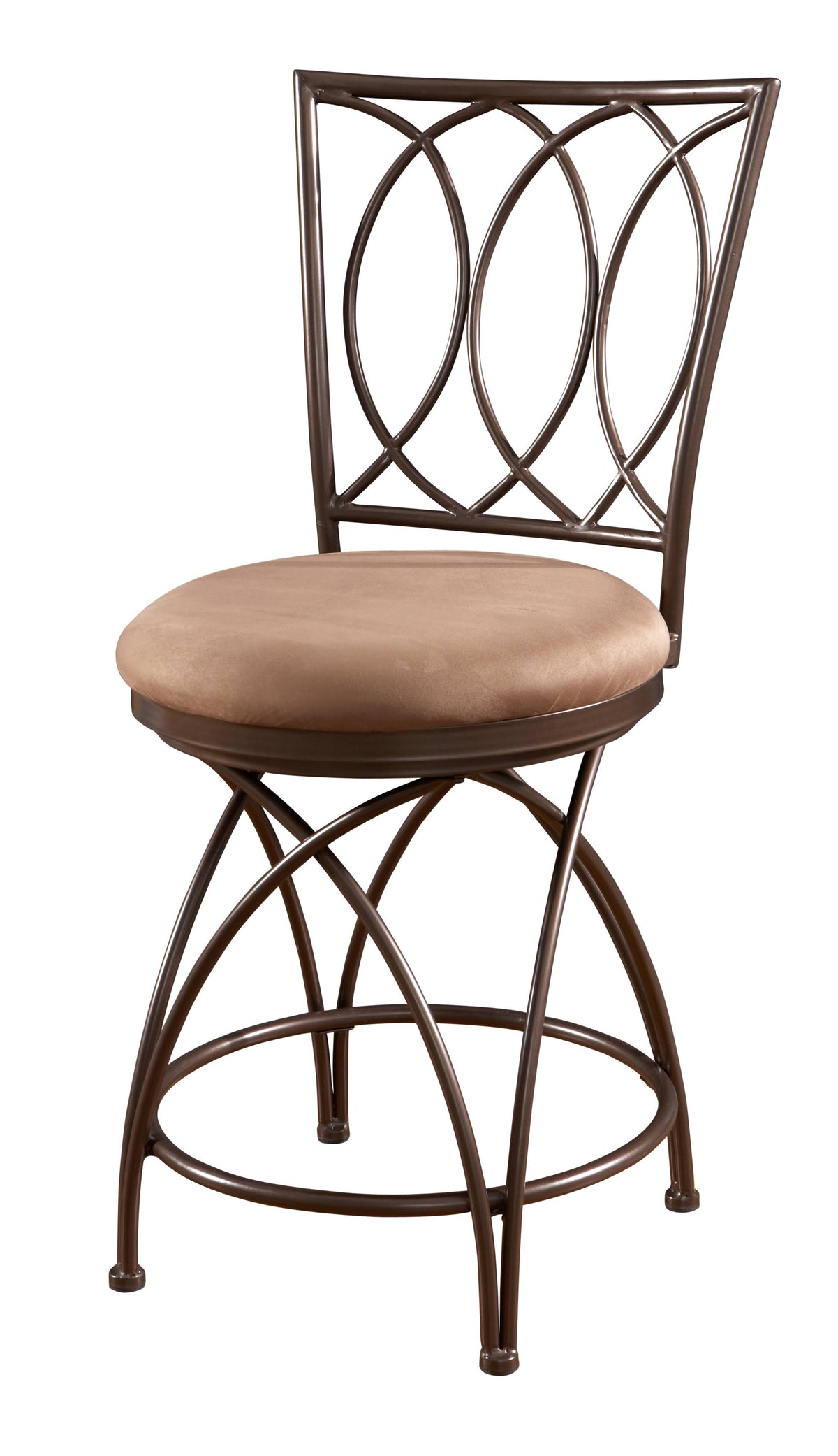 Bronze Metal Counter Stool V2486