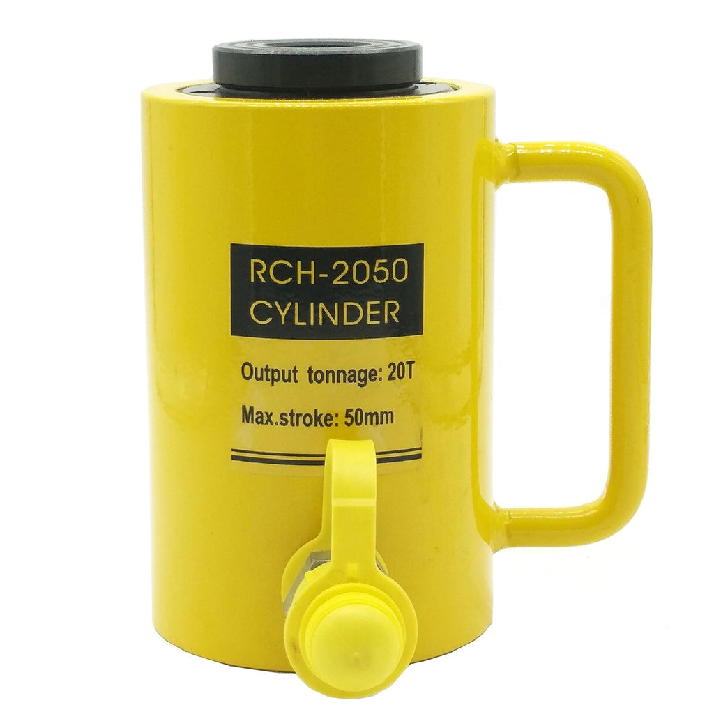20 Ton Hollow Hydraulic Cylinder Ram Jack, 50mm Stroke N353097