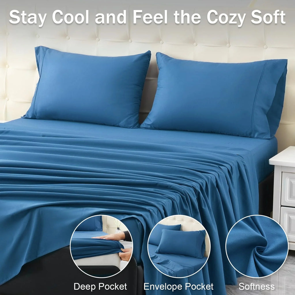 Single 3 Piece Sheet Set, 16 Inch Deep Pocket L650