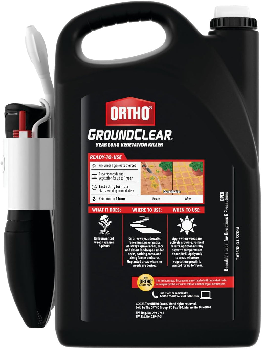 Year Long Vegetation Killer with Comfort Wand, 1 gal. A26813