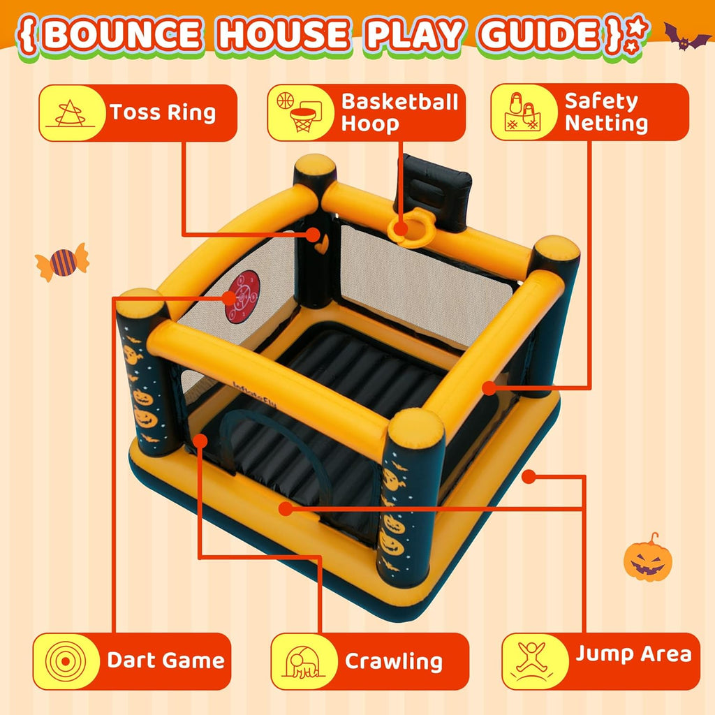 Inflatable Bouncy Castle with Ball Pit V185