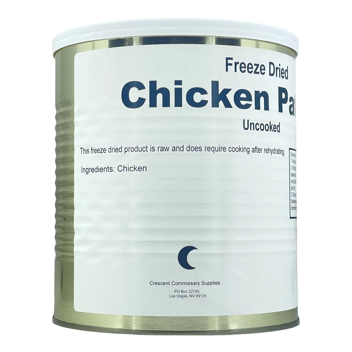 6 Cans Freeze Dried Chicken Patties E147857