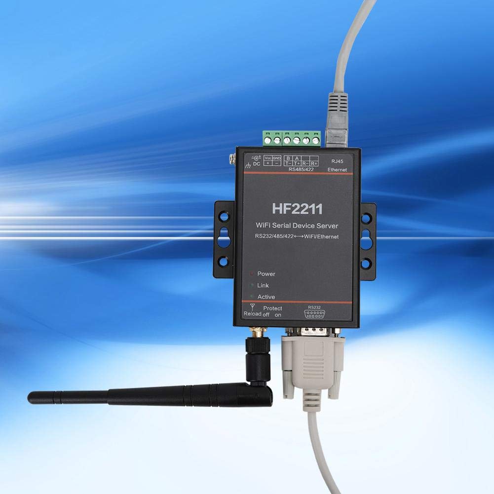 RS232/485/422 to WiFi Ethernet Serial Server D159