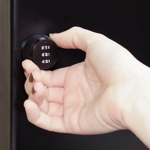 Combination Key Cabinet, 48 Hook, Black I411846