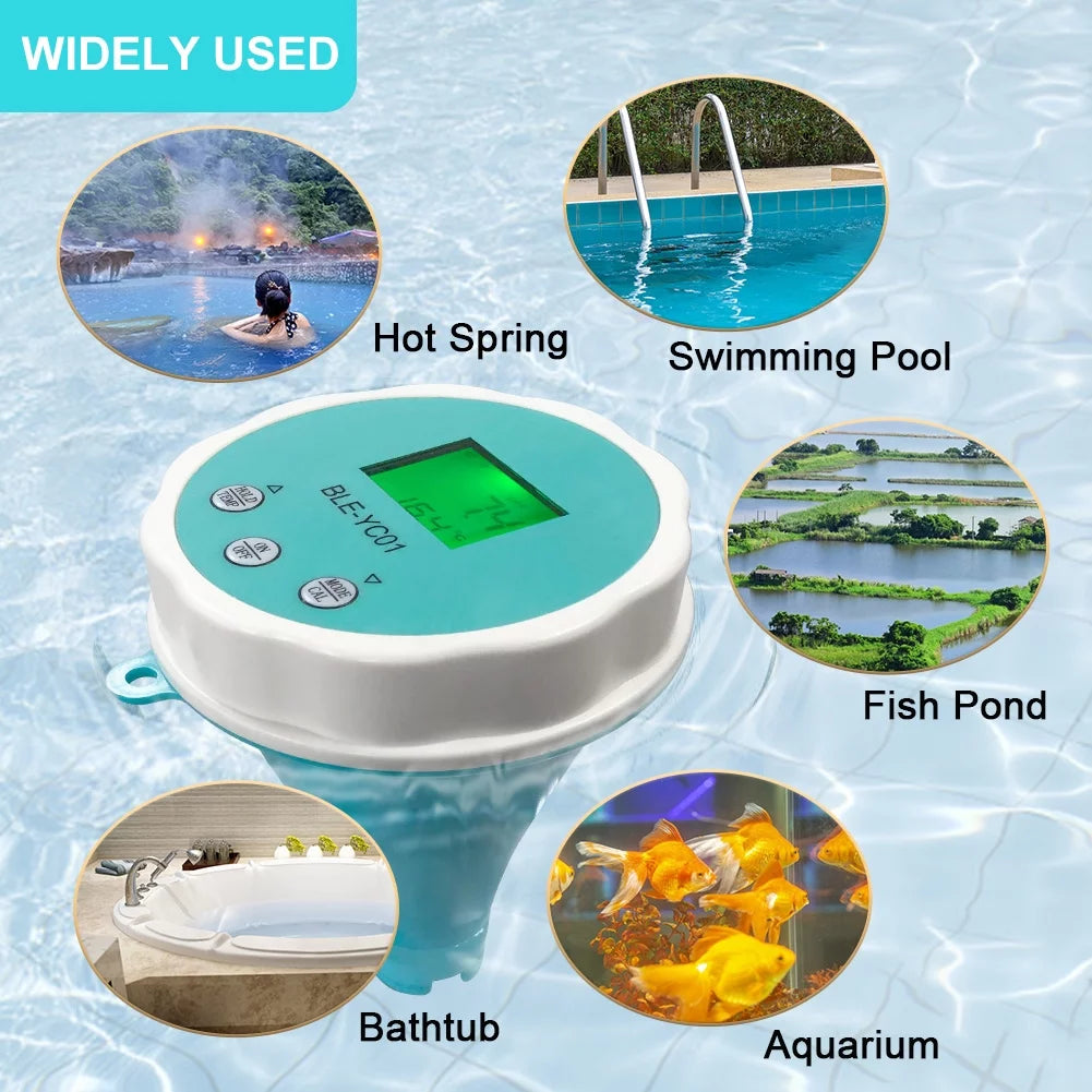 Water Quality Tester 6 in 1 PH EC TDS ORP Temperature Chlorine Detector Z16394