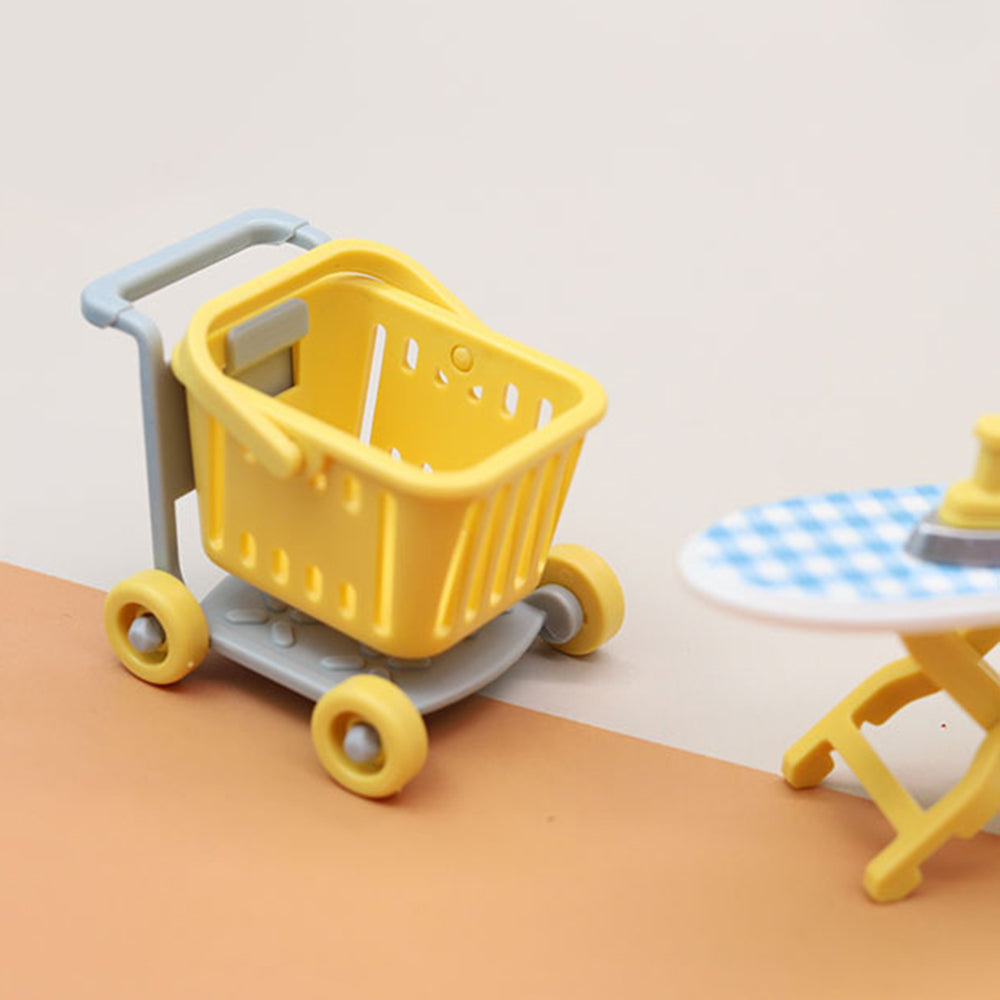 1:12 Mini Dollhouse Washing Machine Vacuum Cleaner Laundry Room Set Play Toys B472