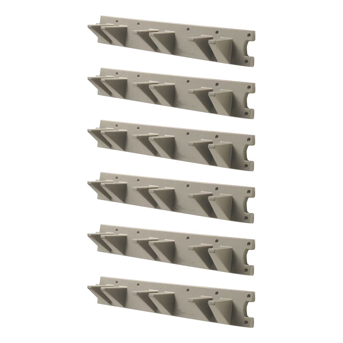 6 Pack Wall Mount Garden Tool Hanger Organizer H282402