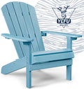 Blue Plastic Adirondack Chair O466
