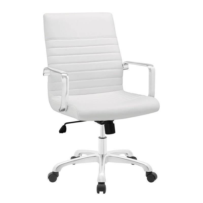 White Swivel Office Chair H84041