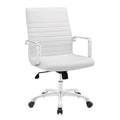 White Swivel Office Chair H84041