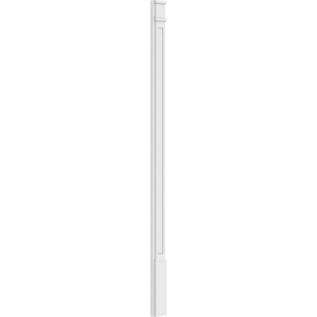 Flat Panel PVC Pilaster with Capital and Base (Pair) X36276