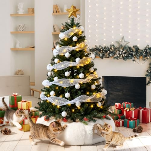 Christmas Cat Tunnel Bed with Washable Cushion Y8466