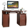 Computer Desk with Drawers Wood G13020