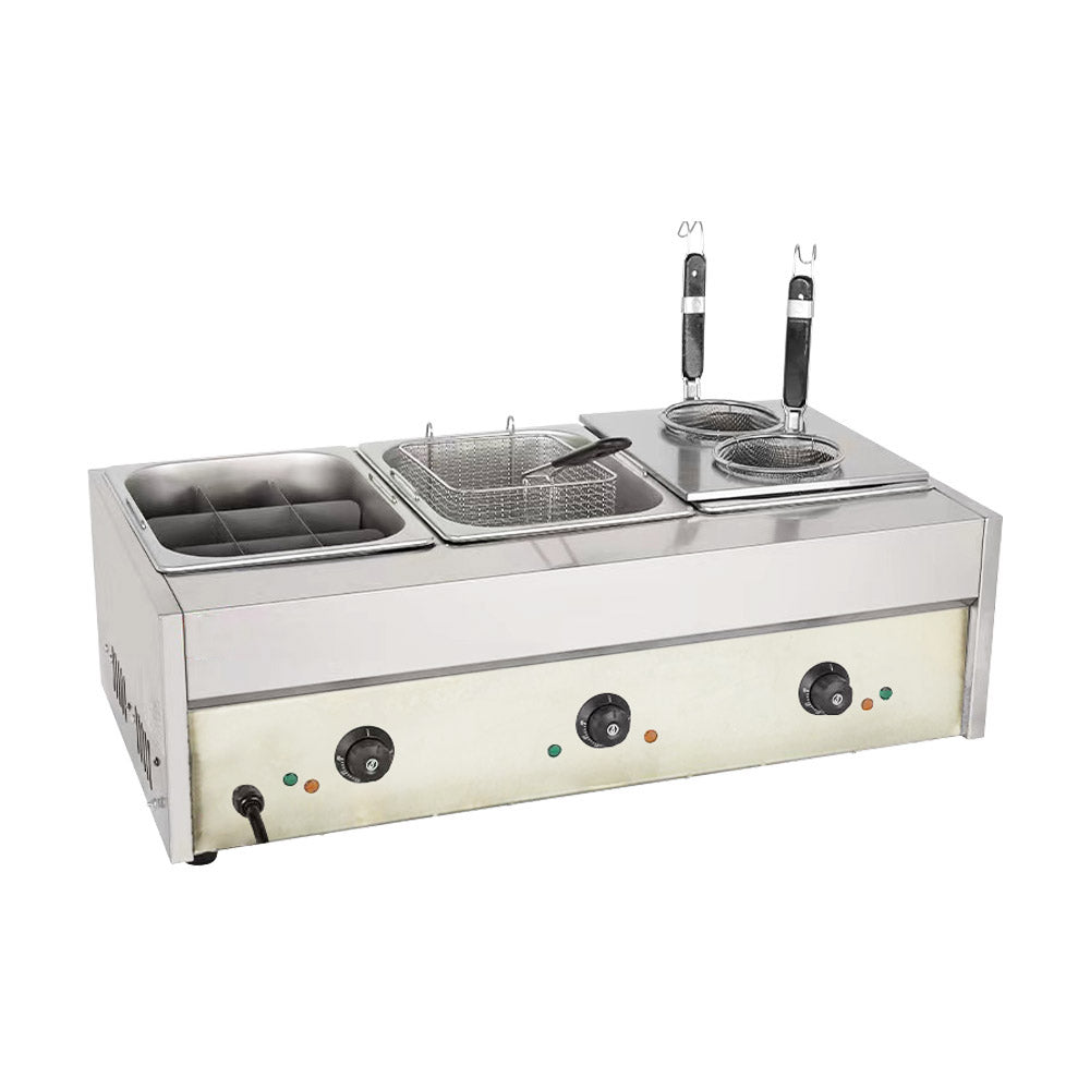 3 in 1 Fryer Noodle Cooker Deep Frying Stove 220V C483