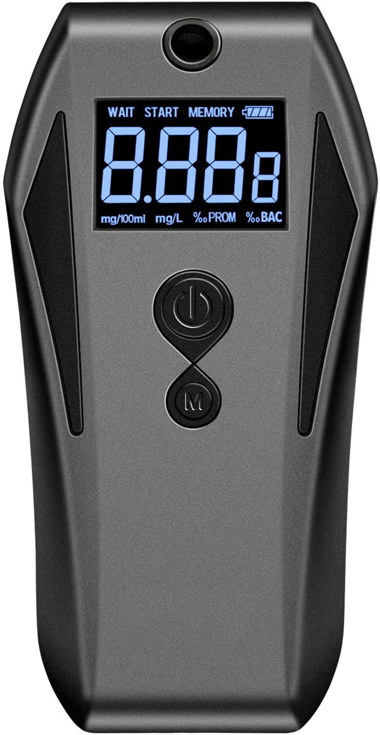 Portable Breath Alcohol Tester with 10 Mouthpieces G864