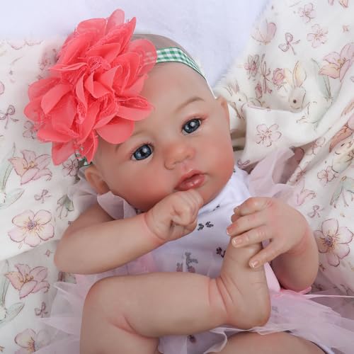 18 Inch Lifelike Reborn Baby Doll with Soft Weighted Body I358127