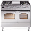 40 Dual Fuel Natural Gas Range Stainless Steel V810