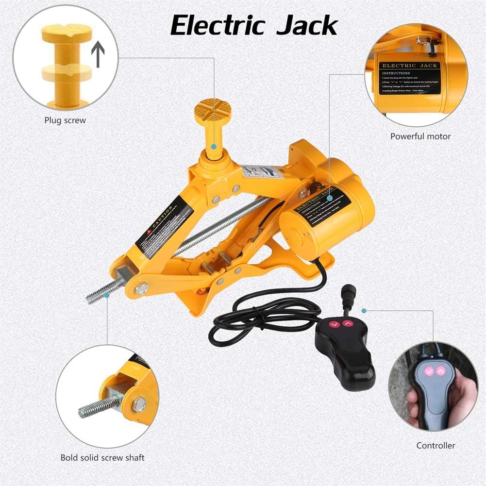 Electric Jack Kit 3 Ton with Electric Impact Wrench L70660