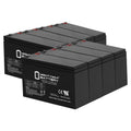 12 Volt 8 AH Rechargeable SLA AGM Battery O6644