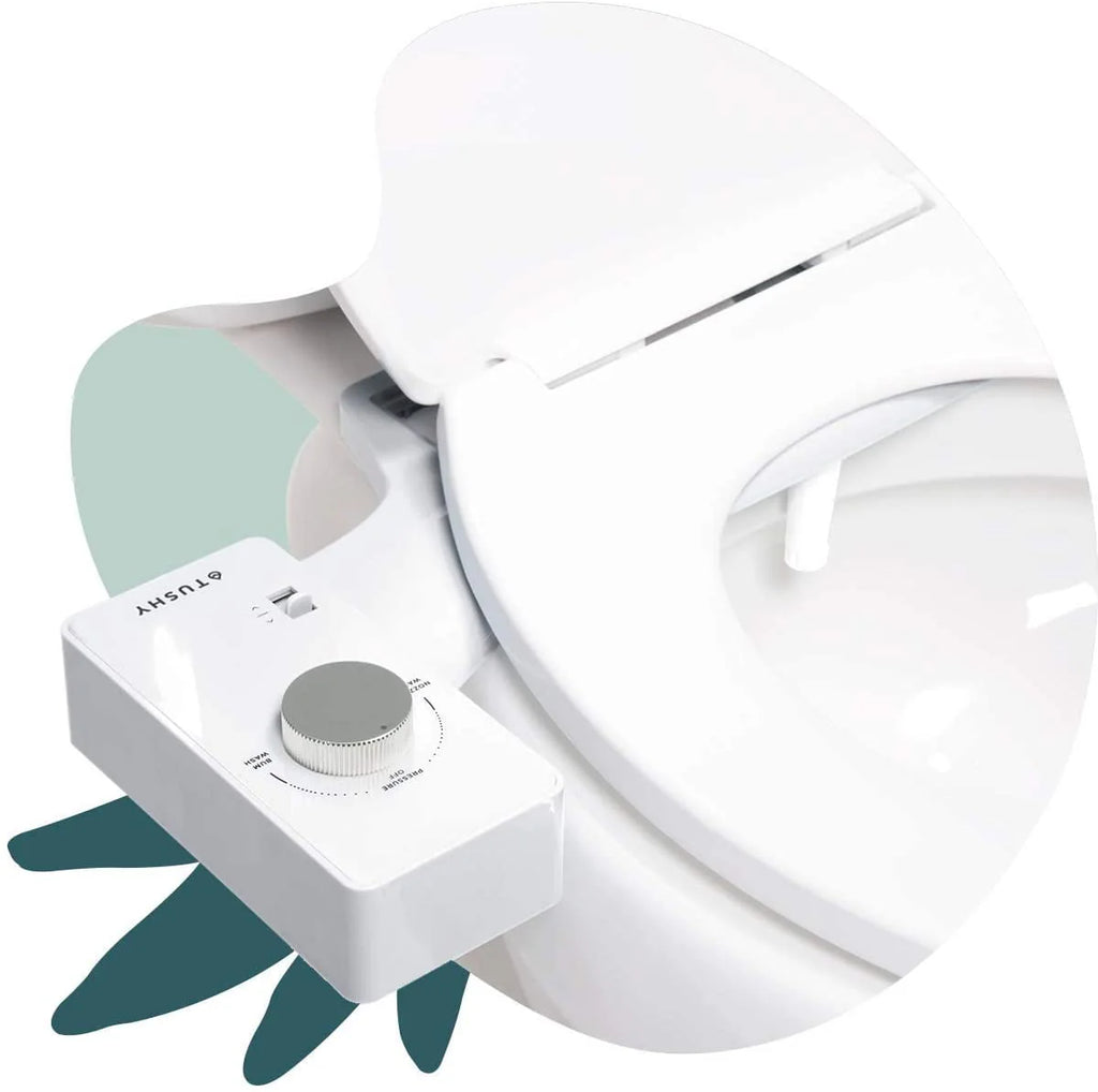 White Bidet Toilet Seat Attachment H772976
