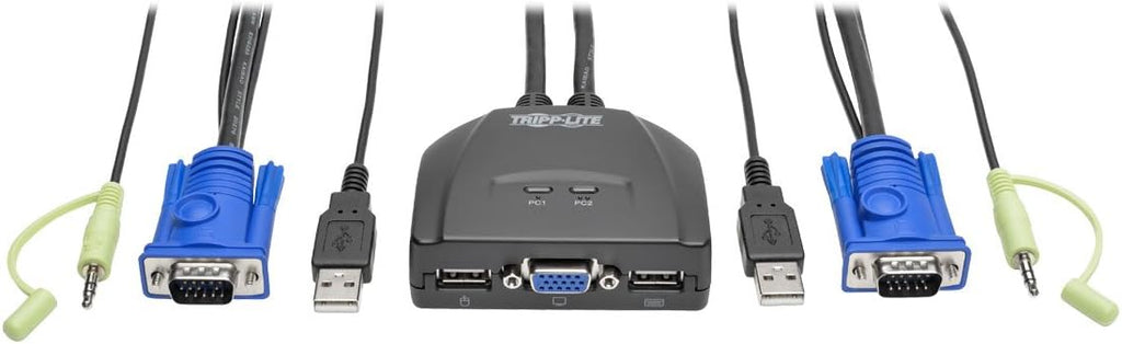 KVM Console to USB 2.0 Laptop Crash Cart Adapter with Video Capture M5806