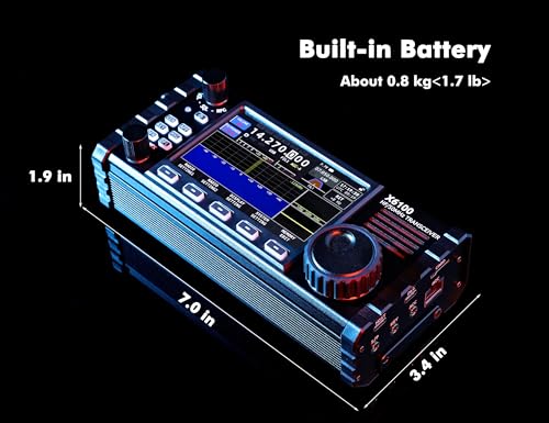 HF Transceiver SDR HF/50MHz Full Mode Built-in Battery Auto Antenna Tuner N18007
