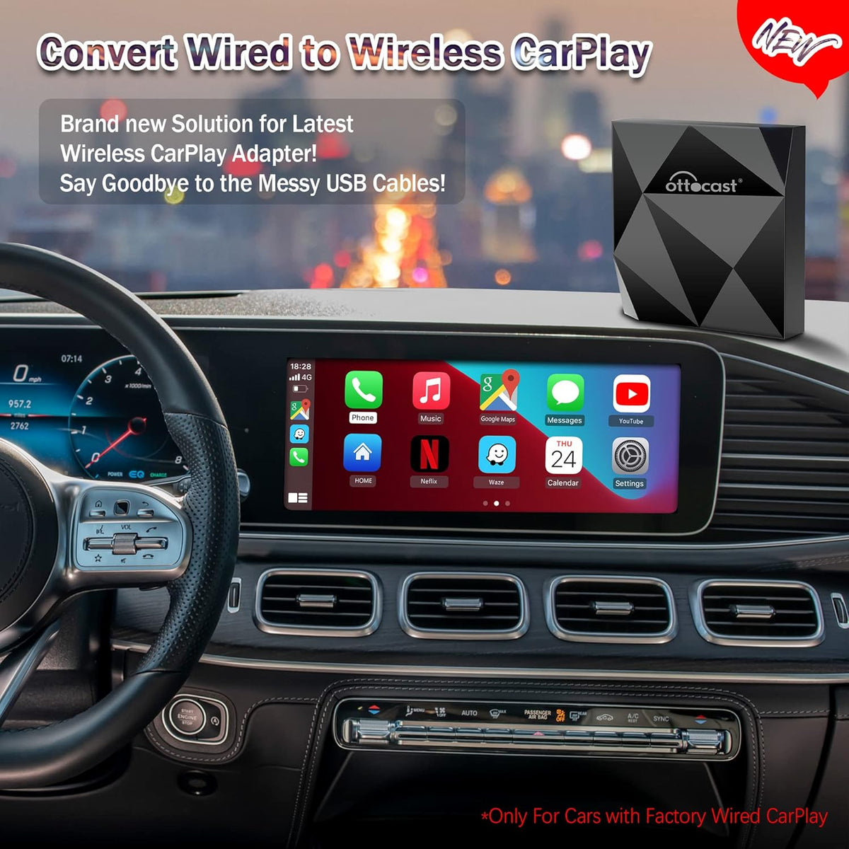 Wireless CarPlay Adapter P489629