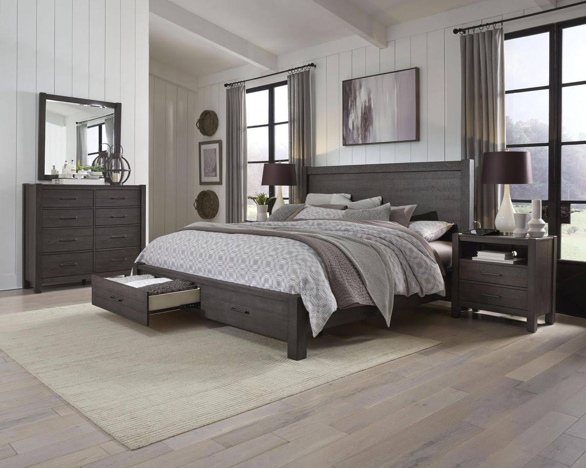 2 Drawer Nightstand in Carob Q12610