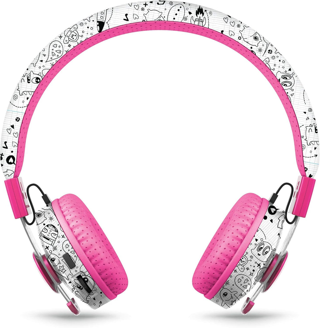 Pink Pack of 2 Wireless Bluetooth Headphones for Kids I677955