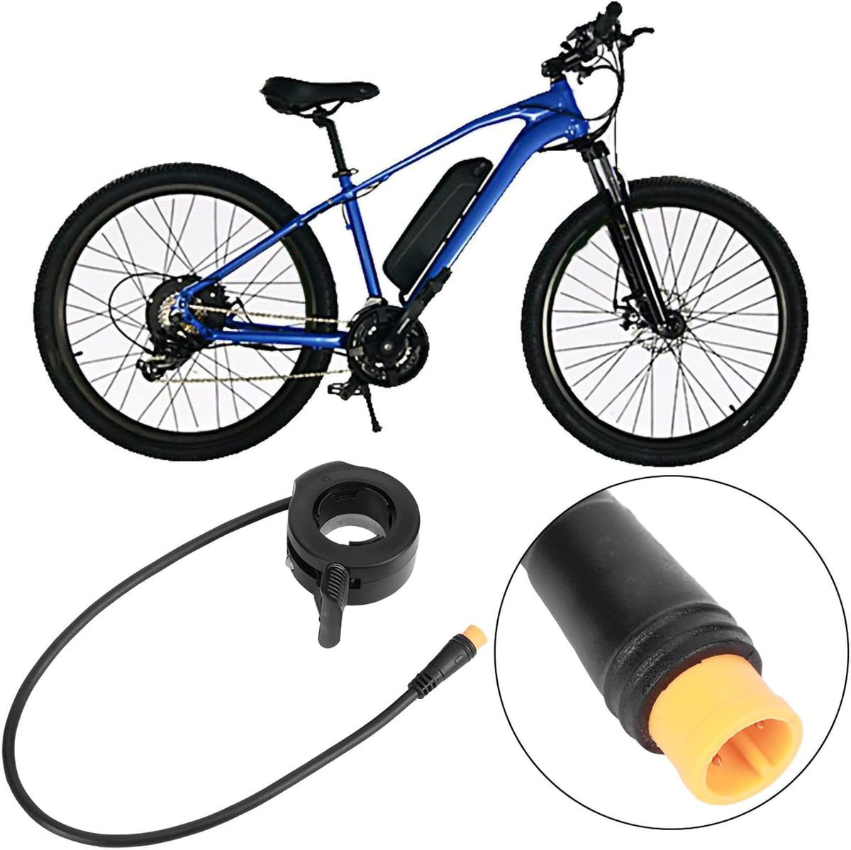 Finger Thumb Throttle with Waterproof Connector for Electric Scooters R5269