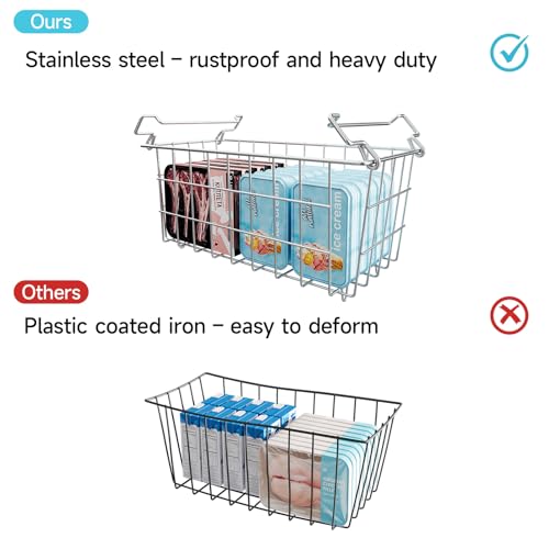 Stackable Freezer Organizer - Expandable Bin*1 + Stackable Bins*2 V765