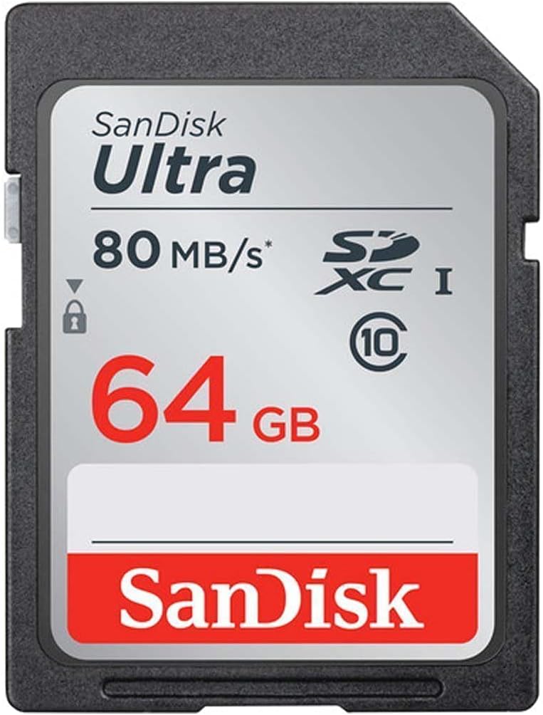 24.3MP Mirrorless Camera with 16-50mm & 55-210mm Zoom Lens (Black) and 64GB Accessory Bundle J1283