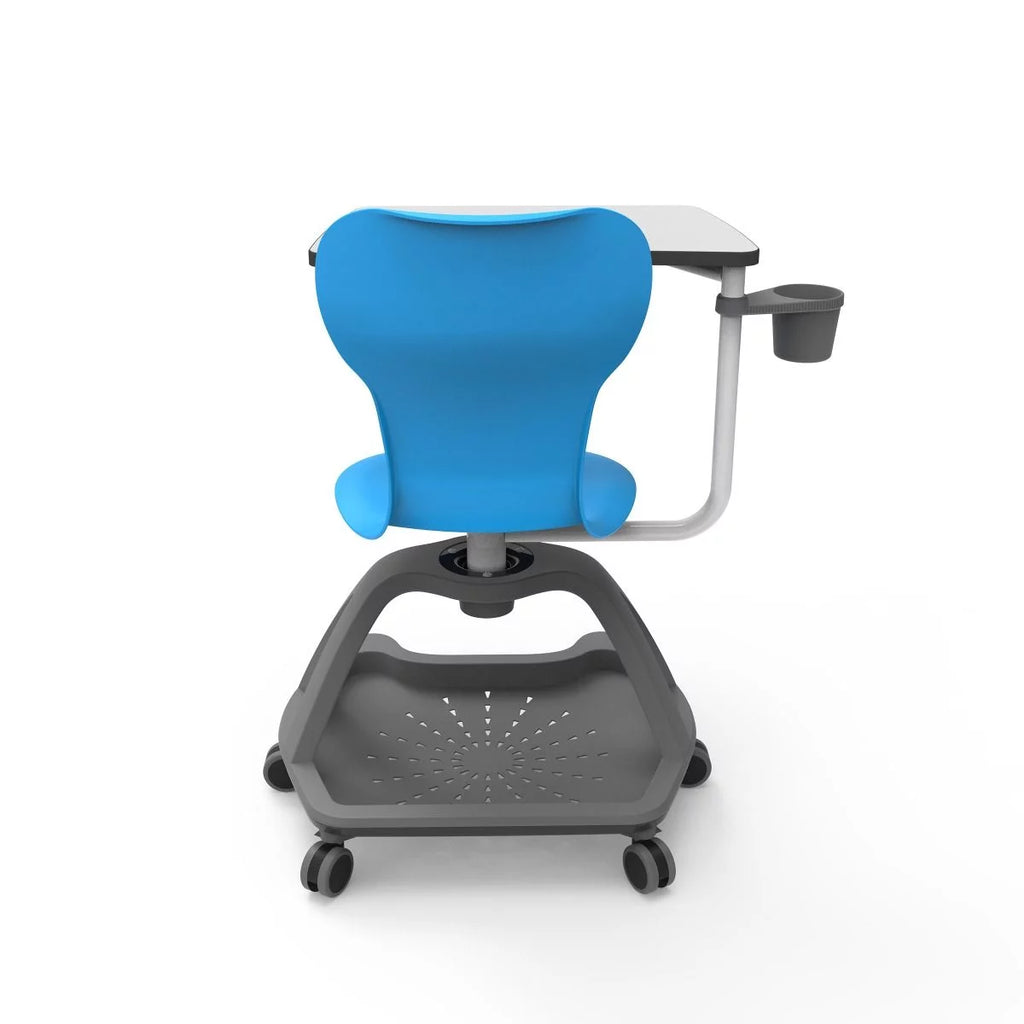 Multicolor Mobile Chair with Laptop Arm and Storage E9788