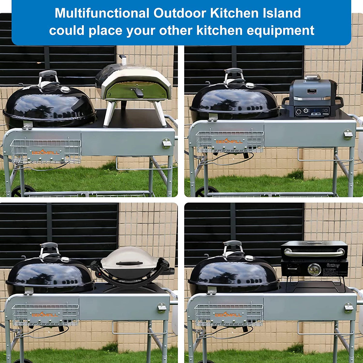 Grill Stand Cart for Charcoal Grills K95192