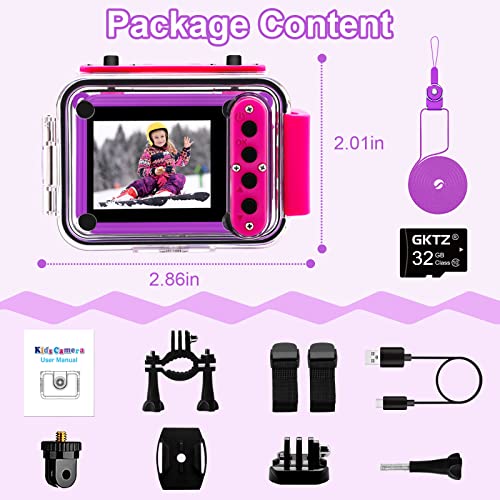 Waterproof Kids Camera 1080P HD Q3384