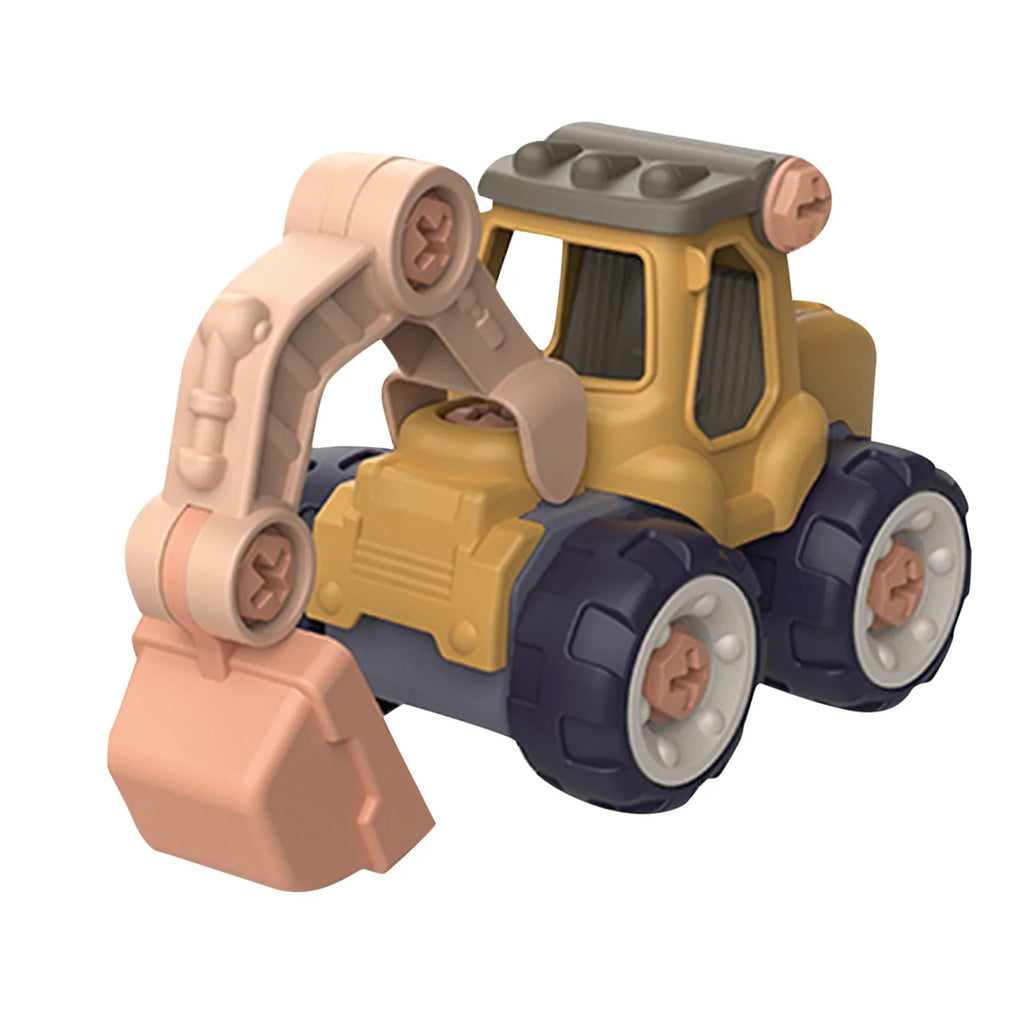 DIY Nut Building Construction Toy Excavator J2599