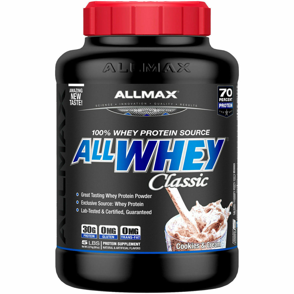 5 lbs Cookies & Cream Whey Protein I31393